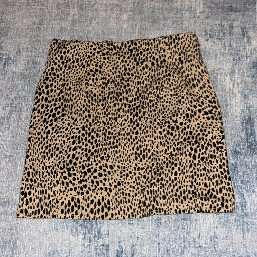 Leopard print Brandy Melville skirt